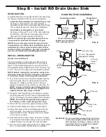 Предварительный просмотр 8 страницы Brita TOTAL 360 BRDROS Installation And Operation Manual