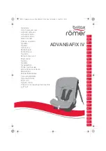 Preview for 1 page of BRITAX RÖMER ADVANSAFIX IV Quick Start Manual