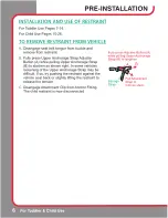 Preview for 6 page of Britax 8000/A/2004 Series Manual