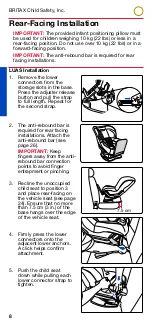 Предварительный просмотр 10 страницы Britax ALLEGIANCE User Manual