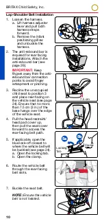 Предварительный просмотр 12 страницы Britax ALLEGIANCE User Manual