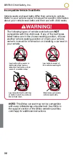 Предварительный просмотр 34 страницы Britax ALLEGIANCE User Manual