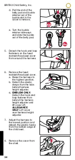 Предварительный просмотр 36 страницы Britax ALLEGIANCE User Manual