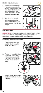 Предварительный просмотр 38 страницы Britax ALLEGIANCE User Manual