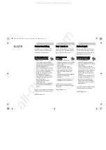 Preview for 1 page of Britax B-LITE User Instructions