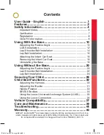 Preview for 3 page of Britax B-SAFE 35 Elite User Manual