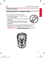 Предварительный просмотр 11 страницы Britax B-SAFE 35 Elite User Manual