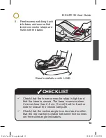 Preview for 15 page of Britax B-SAFE 35 Elite User Manual