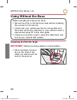 Preview for 22 page of Britax B-SAFE 35 Elite User Manual