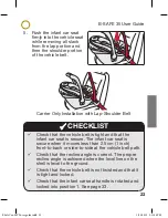 Предварительный просмотр 25 страницы Britax B-SAFE 35 Elite User Manual