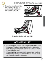 Предварительный просмотр 19 страницы Britax B-SAFE ULTRA User Manual