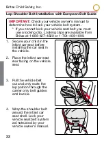 Предварительный просмотр 24 страницы Britax B-SAFE ULTRA User Manual