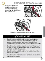 Предварительный просмотр 29 страницы Britax B-SAFE ULTRA User Manual