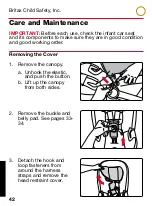 Предварительный просмотр 44 страницы Britax B-SAFE ULTRA User Manual