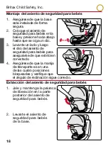 Предварительный просмотр 68 страницы Britax B-SAFE ULTRA User Manual