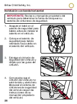 Предварительный просмотр 76 страницы Britax B-SAFE ULTRA User Manual