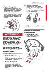 Preview for 9 page of Britax BOB Gear ALTERRAIN User Manual