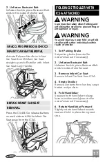 Предварительный просмотр 17 страницы Britax BOB Gear Duallie CS1011 Instructions Manual