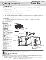 Britax BOB Gear Travel Bag Instruction предпросмотр