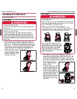 Preview for 7 page of Britax CLICKTIGHT FRONTIER User Manual