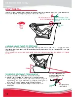 Предварительный просмотр 12 страницы Britax CONVERTIBLE CHILD RESTRAINT WITH AHR Instructions For Installation And Use Manual