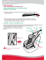 Предварительный просмотр 20 страницы Britax CONVERTIBLE CHILD RESTRAINT WITH AHR Instructions For Installation And Use Manual