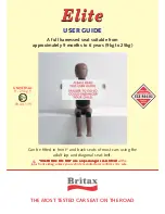 Britax Elite User Manual preview