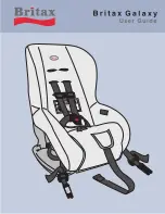 Britax Galaxy User Manual preview