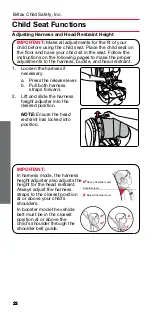 Предварительный просмотр 24 страницы Britax GROW WITH YOU CLICKTIGHT PLUS User Manual