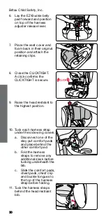 Предварительный просмотр 32 страницы Britax GROW WITH YOU CLICKTIGHT PLUS User Manual