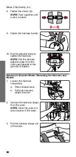 Предварительный просмотр 34 страницы Britax GROW WITH YOU CLICKTIGHT PLUS User Manual