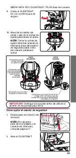 Предварительный просмотр 83 страницы Britax GROW WITH YOU CLICKTIGHT PLUS User Manual