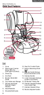 Предварительный просмотр 4 страницы Britax GROW WITH YOU CLICKTIGHT User Manual