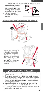 Предварительный просмотр 58 страницы Britax GROW WITH YOU CLICKTIGHT User Manual