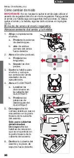 Предварительный просмотр 77 страницы Britax GROW WITH YOU CLICKTIGHT User Manual