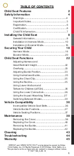 Preview for 4 page of Britax GROW WITH YOU User Manual