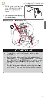 Preview for 14 page of Britax GROW WITH YOU User Manual