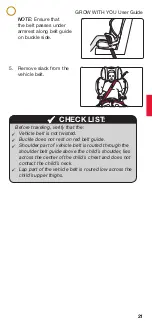 Preview for 24 page of Britax GROW WITH YOU User Manual