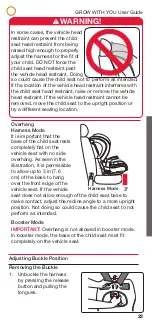 Preview for 26 page of Britax GROW WITH YOU User Manual