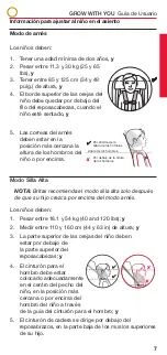 Preview for 56 page of Britax GROW WITH YOU User Manual