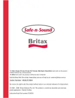 Preview for 24 page of Britax HI-LINER SG Manual