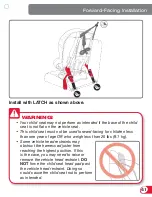 Предварительный просмотр 43 страницы Britax MARATHON 70 User Manual