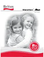 Preview for 1 page of Britax MARATHON CLASSIC User Manual