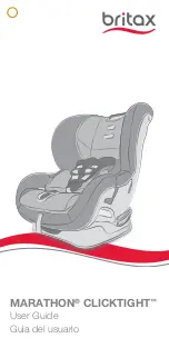 Preview for 1 page of Britax MARATHON CLICKTIGHT User Manual