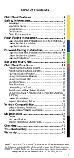 Preview for 3 page of Britax MARATHON CLICKTIGHT User Manual