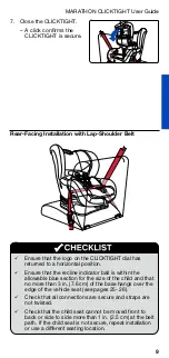 Preview for 11 page of Britax MARATHON CLICKTIGHT User Manual