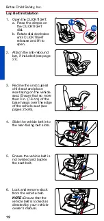 Preview for 14 page of Britax MARATHON CLICKTIGHT User Manual