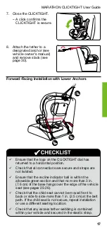 Preview for 19 page of Britax MARATHON CLICKTIGHT User Manual