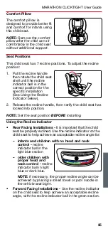 Preview for 27 page of Britax MARATHON CLICKTIGHT User Manual