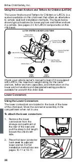 Preview for 30 page of Britax MARATHON CLICKTIGHT User Manual